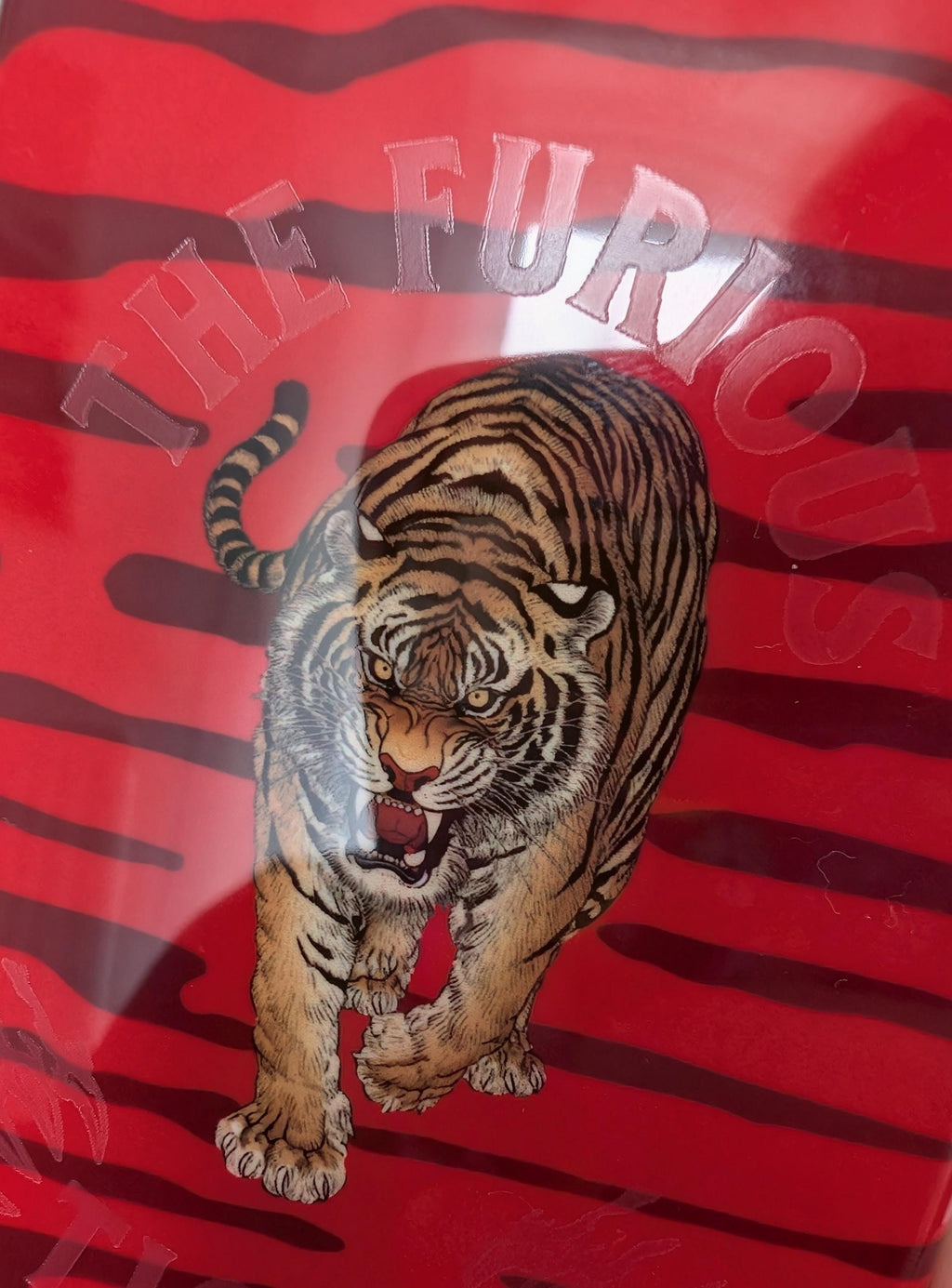 Tiger Phone Case - GhostMark Effect - Tough Case for iPhone 16 15 14 & Samsung S25 S24 - Initials and Magnetic Case