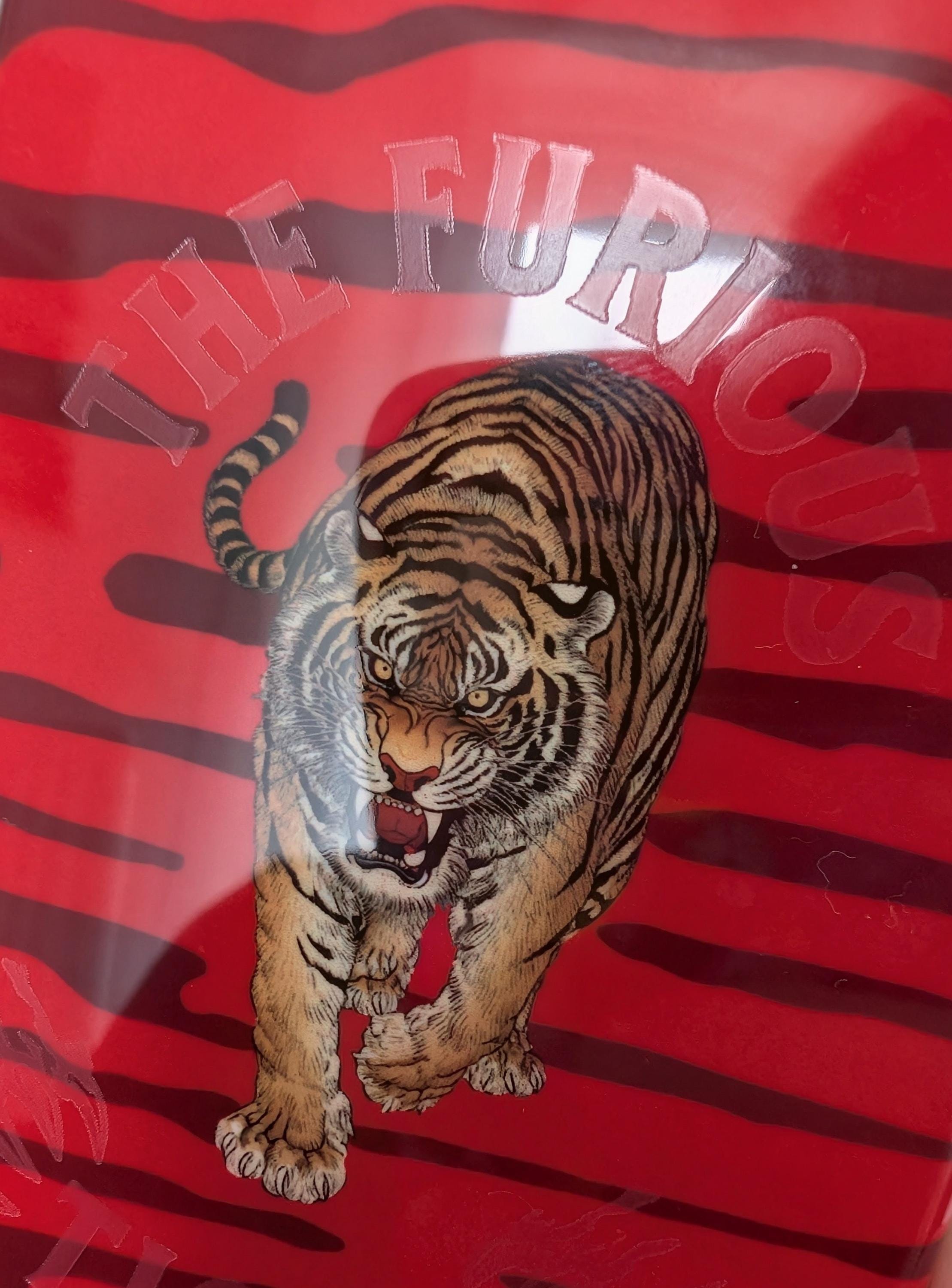 Tiger Phone Case - GhostMark Effect - Tough Case for iPhone 16 15 14 & Samsung S25 S24 - Initials and Magnetic Case