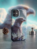 Majestic Eagle Phone Case | Nature Forest Glossy Tough Cover | Compatible for iPhone Samsung Pixel | Optional Magnetic Case