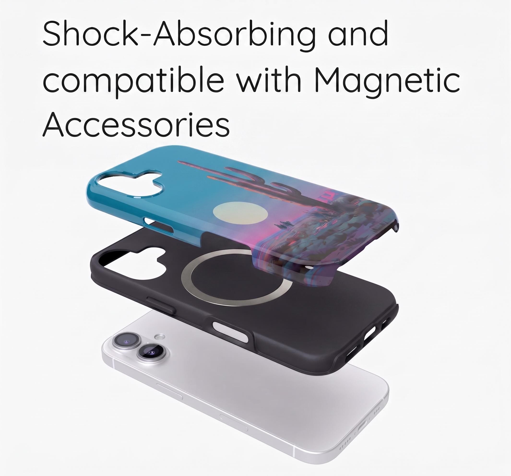Unique Alien Tough Phone Case | Self Laser Engraved and Sublimated | Unique Case for iPhone & Samsung and for Pixel | Magnetic Case Optional
