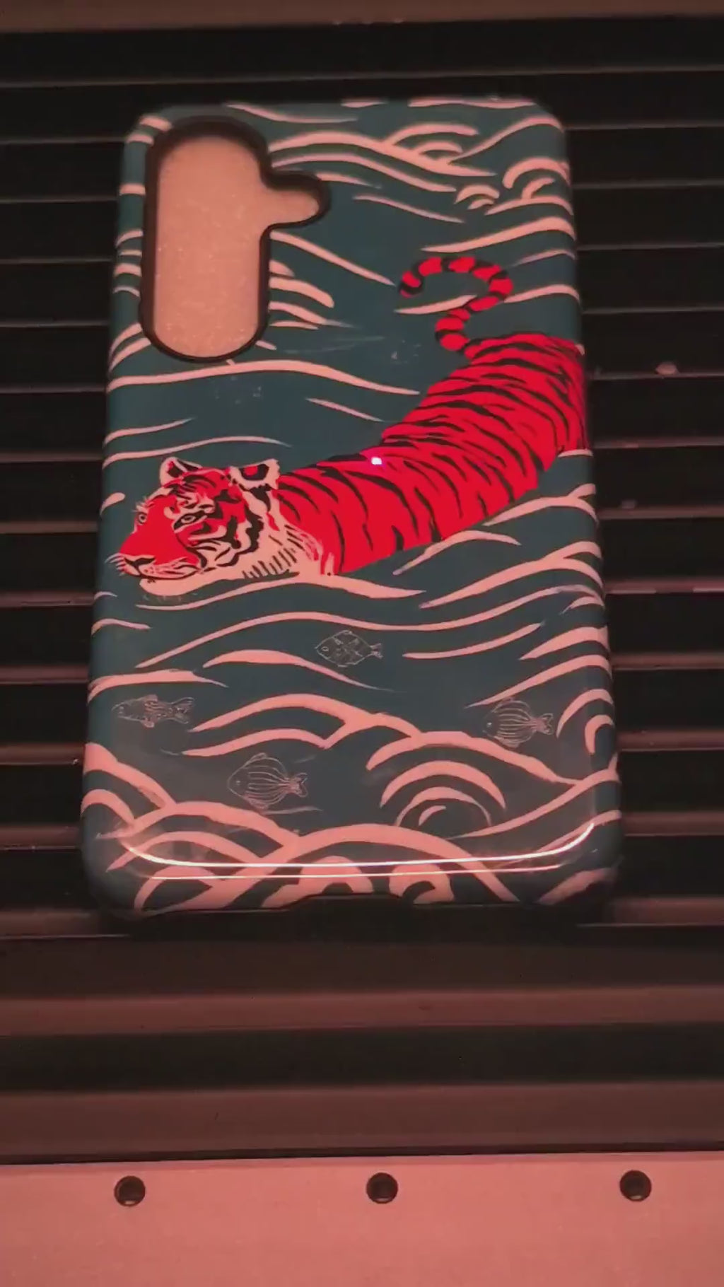 Tiger Tough Case – Protective Phone Cover featuring Exclusive GhostMark Laser Engraving, Magnetic Phone Case for iPhone & Samsung and Pixel